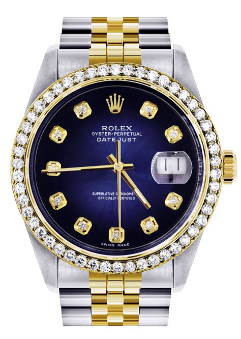 mens diamond rolex for sale uk|rolex men's watch diamond bezel.